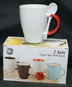 Picture of 2PCS COFFEE MUG&SPOON G/BOX CU198