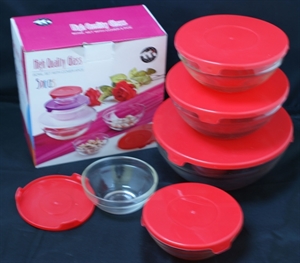 Picture of BOWL SET WITH COVER 5PCE BW219