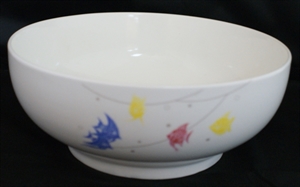 Picture of CURRY BOWL WITH DECOR 8'' BW335X24