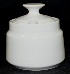 Picture of WHITE SUGAR BOWL +LID BW527