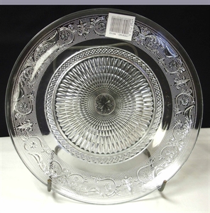 Picture of CAKE PLATER CRYSTAL 10'' PA152