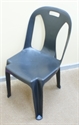 Picture of BLACK ADULT CHAIR PL168
