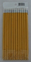 Picture of HB RUBBER TIPPED PENCILS 12'S STAT49