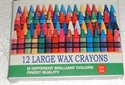 Picture of 12PCE WAX CRAYONS- 11MM STAT72