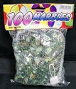 Picture of GLASS MARBLE 100 PLAIN FLOWEROPAL TOY12