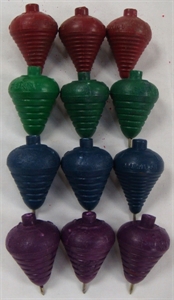 Picture of FUNNY SPINNING TOPS 12'S TOY284